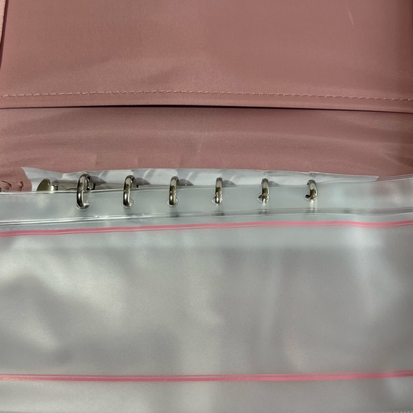 NEW Samantha Thavasa Mickey & Minnie Large Pink Wallet / Planner - Picture 3 of 11